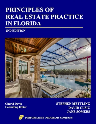 Principles of Real Estate Practice in Florida textbook